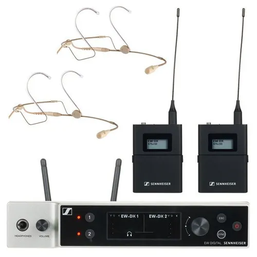 Sennheiser EW-DX HSP4 2 Dante Set Q1-9