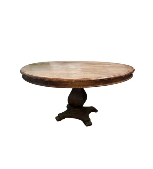 Mesa redonda madeira