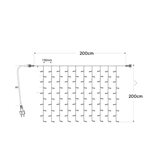 Cortina luz cabo branco