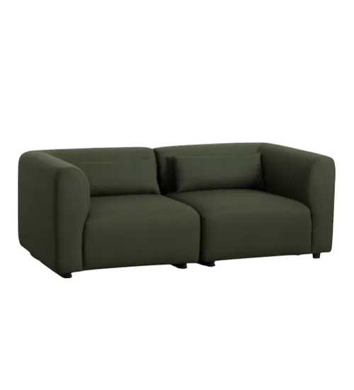 Sofá verde modular