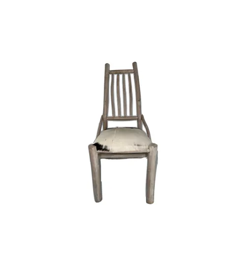 Cadeira troncos madeira