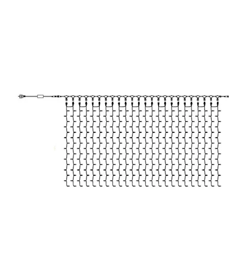 Cortina luzes cabo verde interior