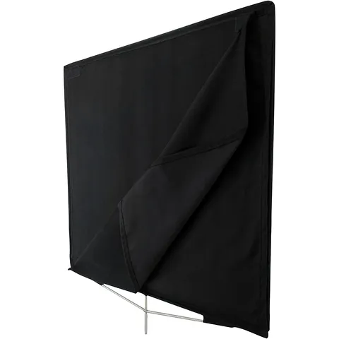 Black Solid Flag 40 x 40