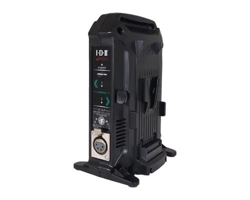  I.D. Li-Ion V-Mount Battery 2Ch Sequential Quick Charger
