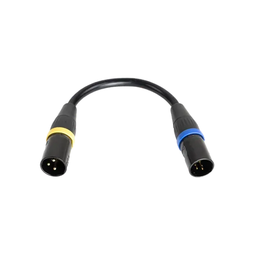 3 pin to 4 pin XLR cable