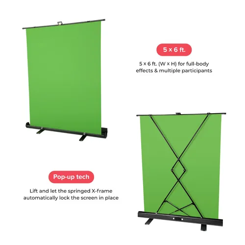 Pop Up Green Screen