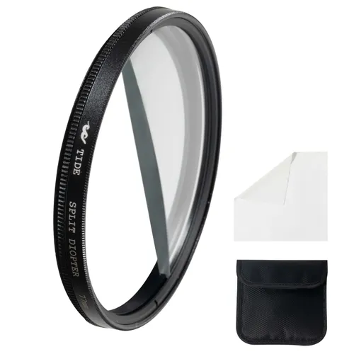 Split Diopter lens filter