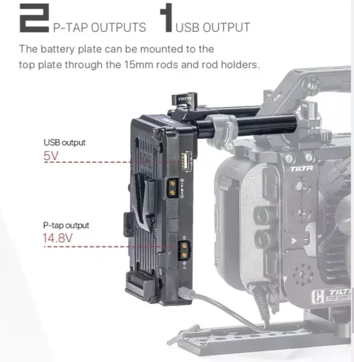Sony DSR 390 Plate