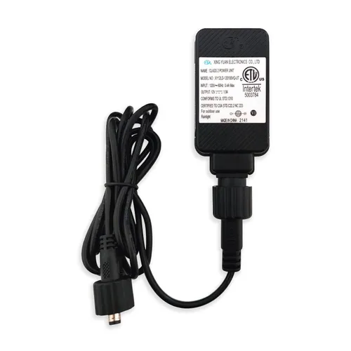 No Name AC/DC Adapter Power Cable (In. 100-240V, 0.4A/ Out. 12V, 1.25A)