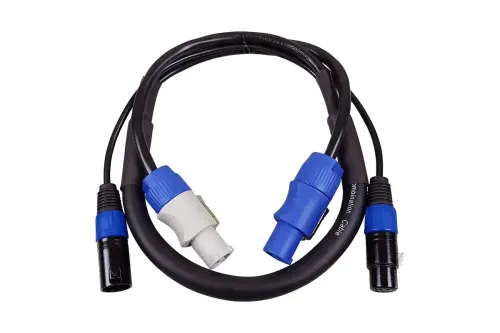 Power and DMX combo cable