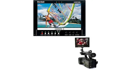 Marshall on camera monitor