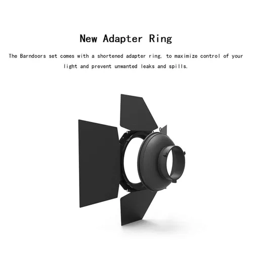 Aputure 120T/120D/300D Barn Door Adapter