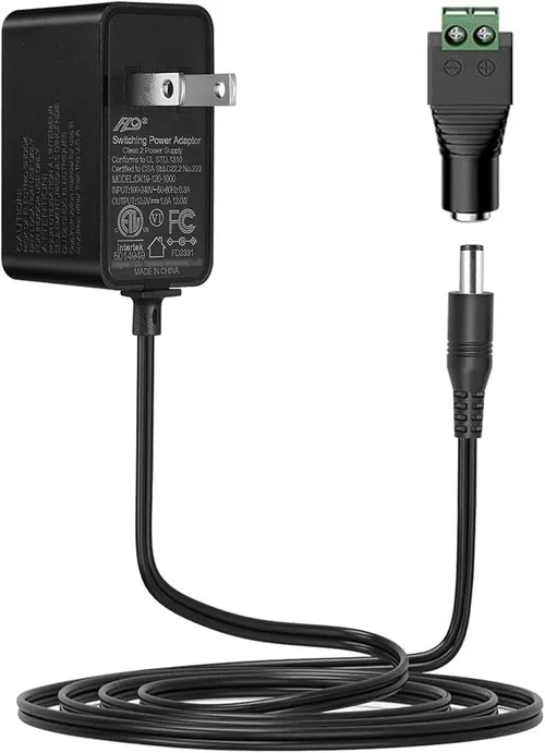 AC/DC Power Adapter (In. 120V, 12Watts/Out. 16V, 300mA)