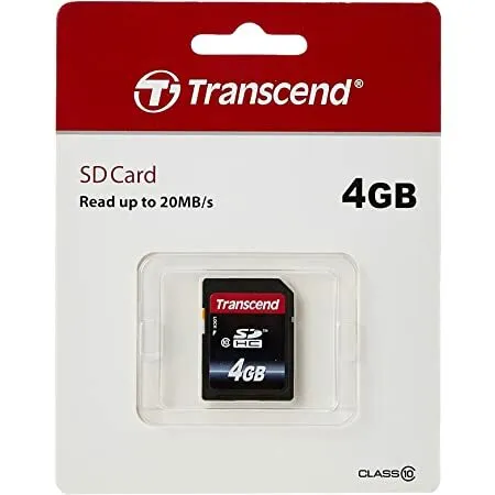 SD Card 4GB