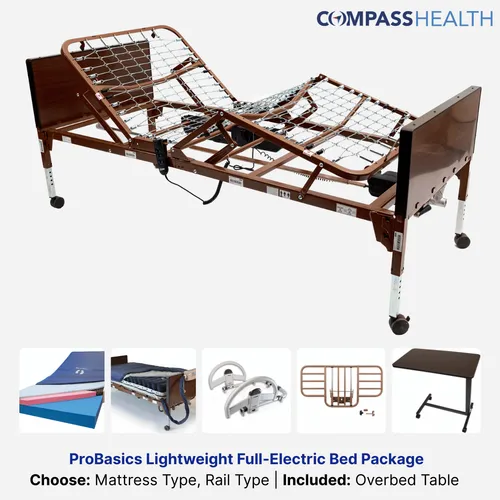 Full Electric Homecare Bed Package
