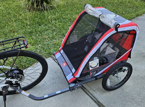 Bike Trailer up to two 50lb. children (bike rental required) ($35 for 3 days, $45/week)