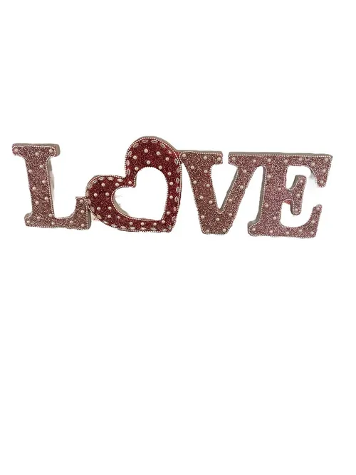 Love Sign- Red and White