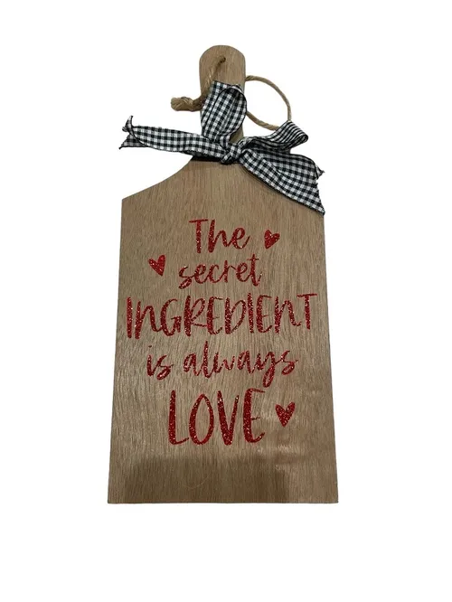 Special Ingredients Sign