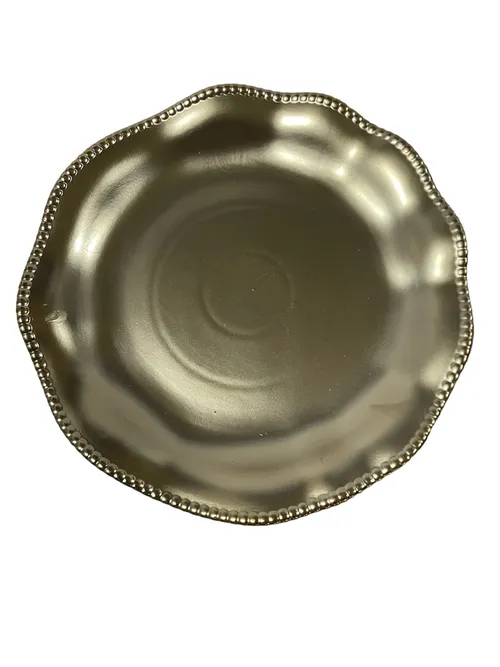 Serving Platter- Gold