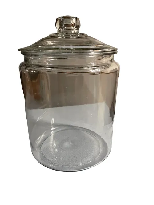 Large Jar- Glass