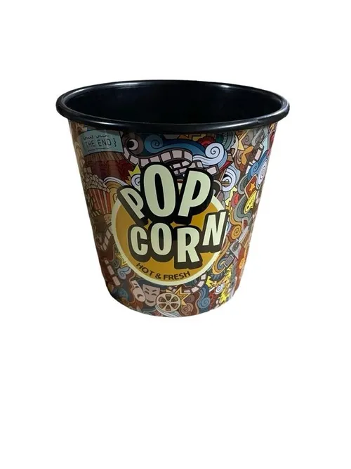 Popcorn Tins- Plastic Meduim