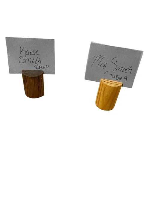 Place Card Stands- Wooden (100 ct)