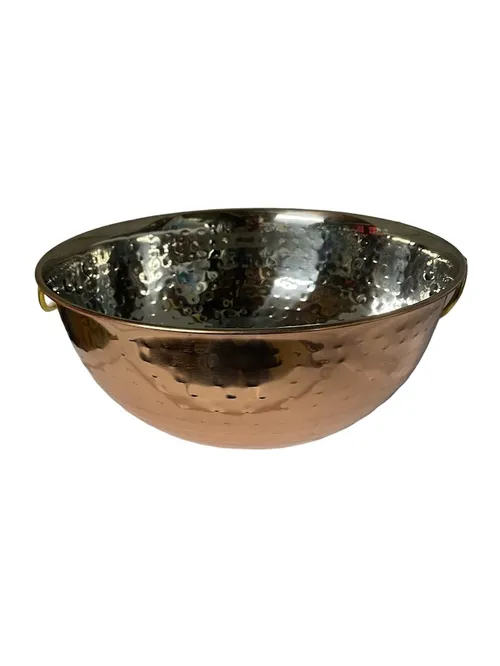 Hammered Copper Serving Bowls- Medium & Large