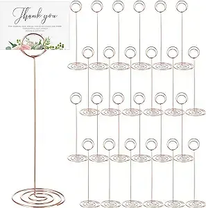 Wire Stand Holders-Rose Gold