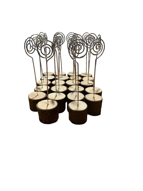 Table Number Stands- Wooden