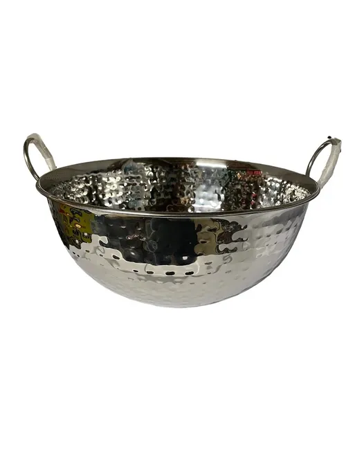 Hammered Silver Serving Bowl- Medium & Large