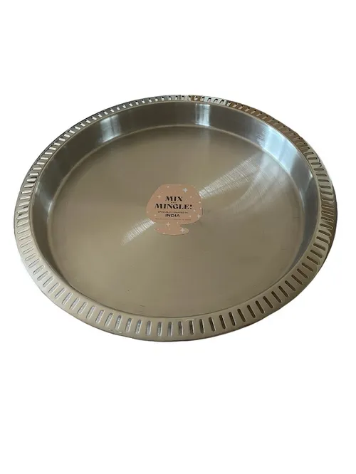 Silver Bar Tray- Slitted