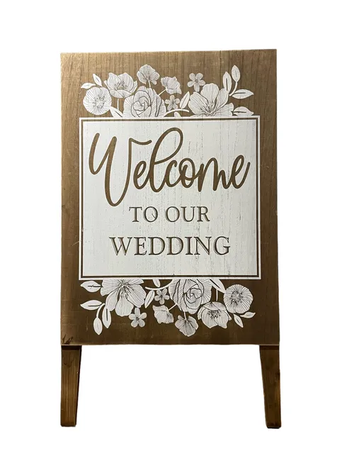 Welcome Wedding Sign
