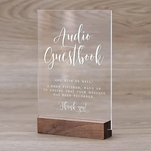 Audio Guest Book Sign