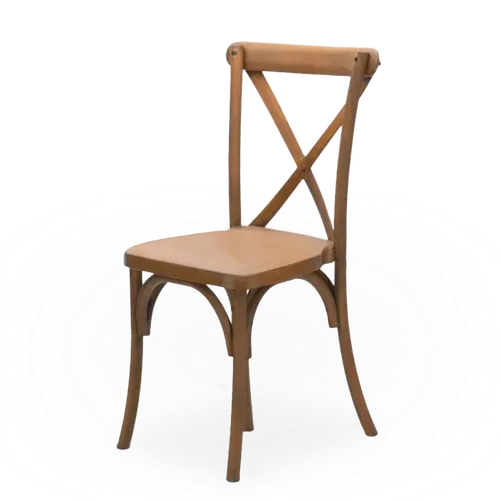 Brown Crossback Chairs
