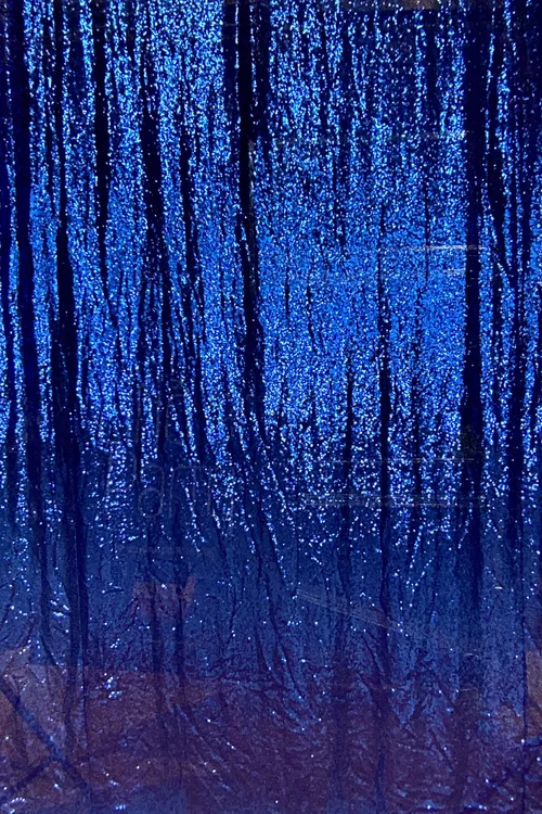 Pallíettur - litlar Bláar