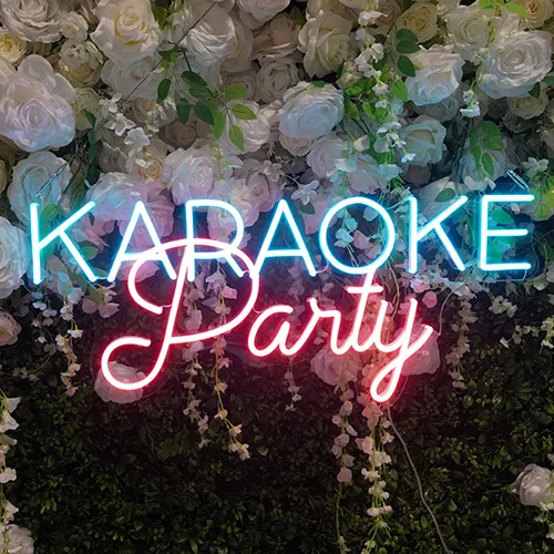 Led skilti - Karaoke Party