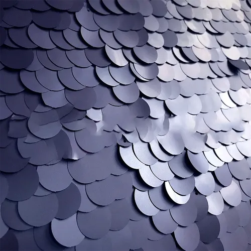 Stórar Miðnætur Bláar Pallíettur