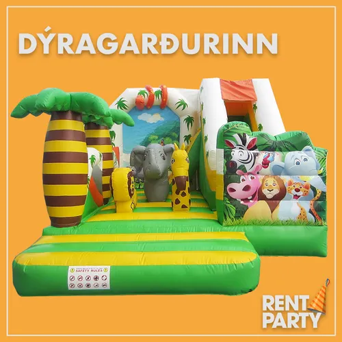 Dýragarðurinn hoppukastali