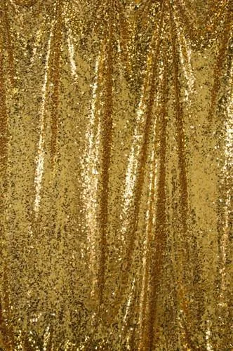 Prentaðar pallíettur - gull