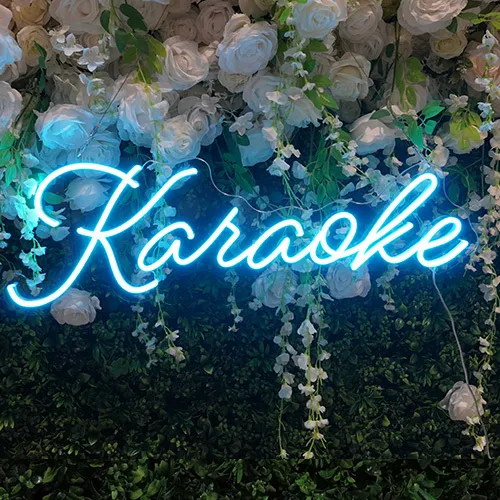 Led skilti - Karaoke