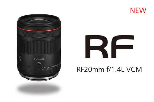 Canon RF 20mm / 1.4 L VCM