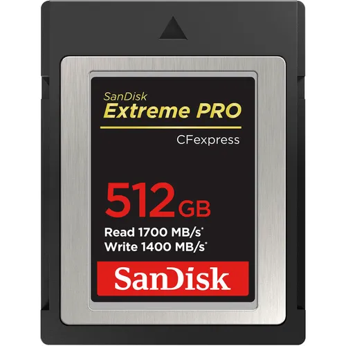 SanDisk Extreme PRO® CFexpress® 512GB mamoriakártya