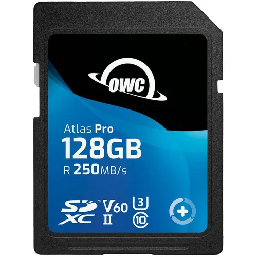 OWC Atlas PRO SDXC™ 128GB memóriakártya (UHS-II) (U3) (V60) (250MB/s)