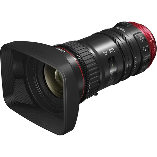 Canon CN-E 18-80mm / T4.4 COMPACT-SERVO Cinema Zoom Lens (EF Mount)