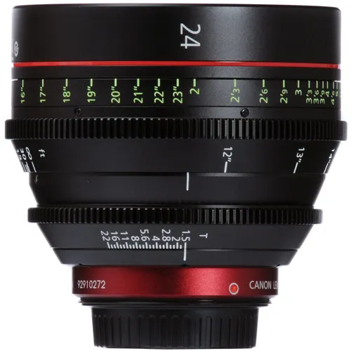 Canon CN-E 24mm / T1.5 L F Cinema Prime Lens (EF Mount)