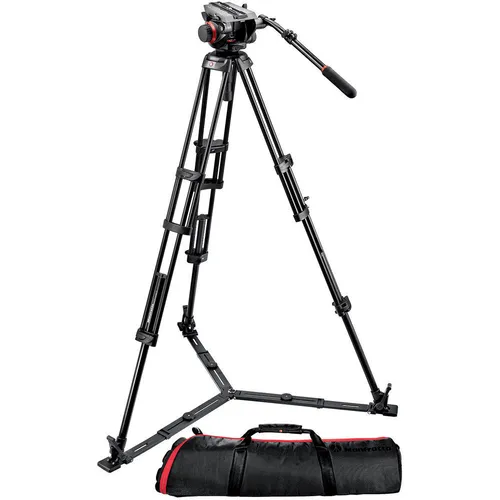 Manfrotto 546GBK állvány + 504HD fej
