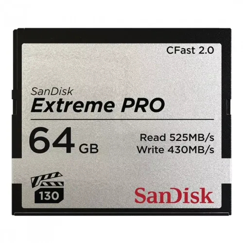 SanDisk Extreme PRO® CFast™ 2.0 64GB memóriakártya