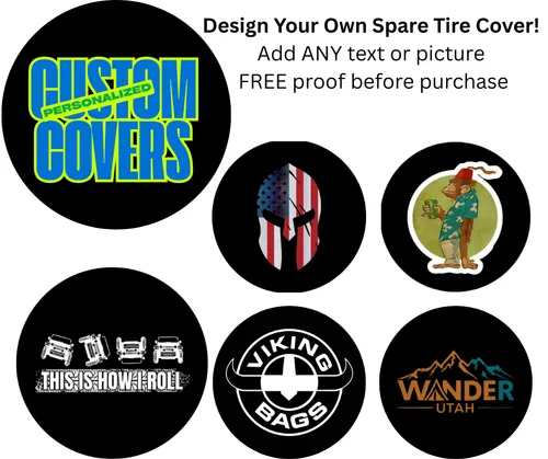 Customized Spare Tire Cover
