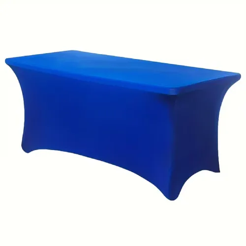Stretchhoes Zittafel 180cm - Blauw