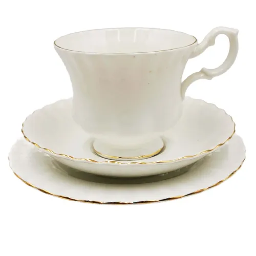 Vintage Tea Trio (cup, saucer & plate)